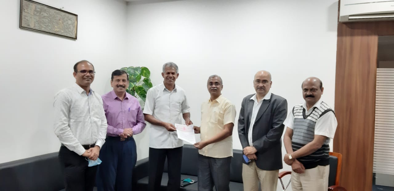 >MoU of Softsense and SVPCET as industry Partner for Cyber Security.